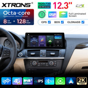 Alternative view of QGB23CIB12X3 12,3 Zoll Android 8 GB + 128 GB Octa Core Auto GPS Multimedia Player für BMW X3 F25 CIC