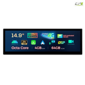 QLB42FVNBGT 14,9 Zoll Octa Core 4 + 64 GB Global 4G LTE Android Autoradio Multimedia Player mit vollständig laminiertem 2K IPS-Bildschirm für BMW 5er F07 GT NBT – Bild 4