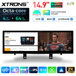 QLB42X5EV 14,9 Zoll für BMW X5 F15 (2017-2018) / X6 F16 (2017-2019) EVO Octa Core 4 + 64 GB Global 4G LTE Android Autoradio Multimedia Player mit vollständig laminiertem 2K IPS-Bildschirm – Bild 10