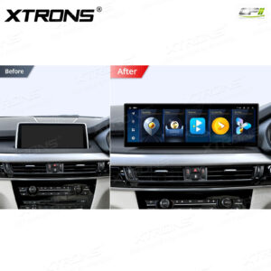 Alternative view of QLB42X5EV 14,9 Zoll für BMW X5 F15 (2017-2018) / X6 F16 (2017-2019) EVO Octa Core 4 + 64 GB Global 4G LTE Android Autoradio Multimedia Player mit vollständig laminiertem 2K IPS-Bildschirm