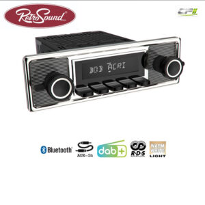 RETROSOUND "MOTOR-1DAB-1" DAB+ Komplett-Set "Becker Black" mit Bluetooth®