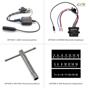 RETROSOUND "MOTOR-1DAB" DAB+ Komplett-Set "Becker Chrome" mit Zubehör – Bild 7