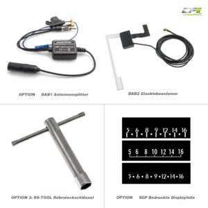 RETROSOUND "MOTOR-1DAB-1" DAB+ Komplett-Set "Black" mit Bluetooth® – RSD-BLACK-1DAB-1-05 CPII