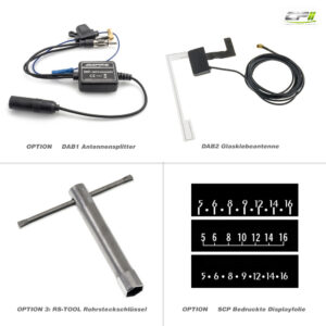 RETROSOUND "MOTOR-1DAB-1" DAB+ Komplett-Set "Chrome" mit Bluetooth® – Bild 6