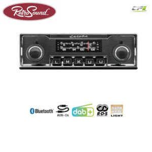 RETROSOUND "MOTOR-1DAB-1" DAB+ Komplett-Set "Europa" mit Bluetooth