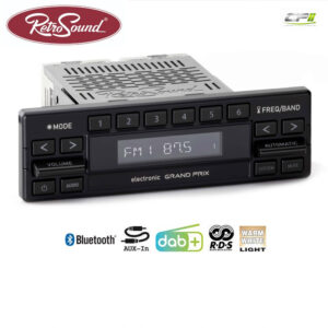 RETROSOUND "MOTOR-1DAB-1" DAB+ Komplett-Set "Grand Prix" mit Bluetooth®