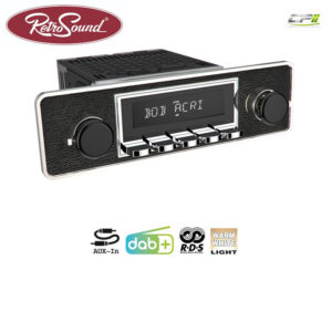 RETROSOUND "MOTOR-1DAB" DAB+ Komplett-Set "Trim" mit Zubehör
