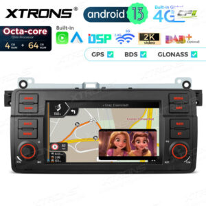 PX7446BL 7 Zoll für BMW / Rover / MG Octa Core 4 + 64 GB Global 4G LTE Android Autoradio Multimedia Player – Bild 12