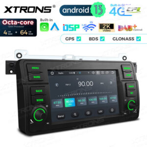 PX7446BL 7 Zoll für BMW / Rover / MG Octa Core 4 + 64 GB Global 4G LTE Android Autoradio Multimedia Player – Bild 13