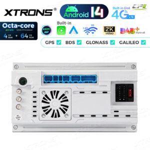 PX74MTVL 7 Zoll Octa Core 4 + 64 GB Android 14 Autoradio Multimedia Player Custom Fit für Volkswagen / SEAT / SKODA Global 4G LTE – Bild 13
