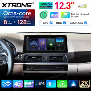 Alternative view of 12,3 Zoll 8 GB + 128 GB Android Auto GPS Multimedia Player für BMW 5er F10 / F11 CIC System