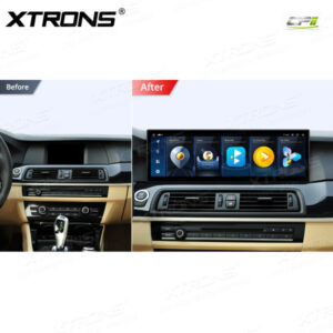 Alternative view of QLBH44FVCI 14,9 Zoll Octa Core 6 + 128 GB Global 4G LTE Android Autoradio Multimedia Player mit vollständig laminiertem 2K IPS-Bildschirm für BMW 5er F10 / F11 CIC