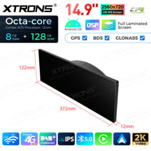 Android Autoradio XtronsQLBH44THNBL 14,9 Zoll Octa Core 8 + 128 GB Global 4G LTE  Multimedia  Bildschirm für BMW 3er F30 F31 F34 / 4 Serie F32 F33 F36 M3/F80 M4/F82 NBT – Bild 15