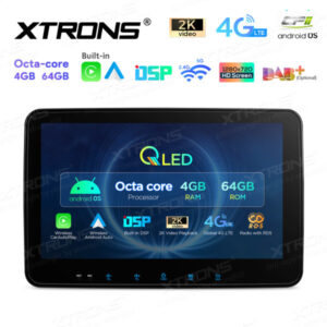 TX122L 10,1 Zoll drehbares QLED-Display Doppel-DIN-Android-Autoradio Octa-Core-Prozessor 4 GB RAM und 64 GB ROM – Bild 5