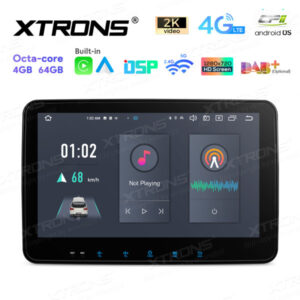 TX122L 10,1 Zoll drehbares QLED-Display Doppel-DIN-Android-Autoradio Octa-Core-Prozessor 4 GB RAM und 64 GB ROM – Bild 6