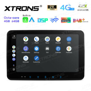TX122L 10,1 Zoll drehbares QLED-Display Doppel-DIN-Android-Autoradio Octa-Core-Prozessor 4 GB RAM und 64 GB ROM – Bild 9