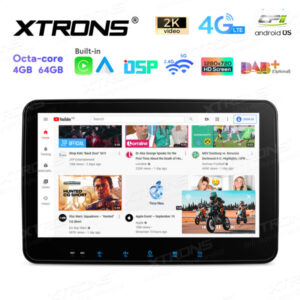TX122L 10,1 Zoll drehbares QLED-Display Doppel-DIN-Android-Autoradio Octa-Core-Prozessor 4 GB RAM und 64 GB ROM – Bild 10