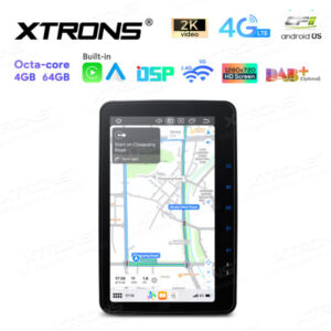 TX122L 10,1 Zoll drehbares QLED-Display Doppel-DIN-Android-Autoradio Octa-Core-Prozessor 4 GB RAM und 64 GB ROM – Bild 14