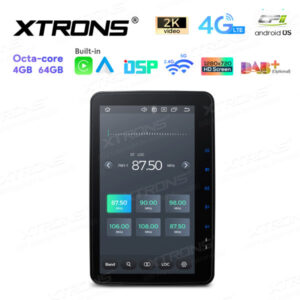 TX122L 10,1 Zoll drehbares QLED-Display Doppel-DIN-Android-Autoradio Octa-Core-Prozessor 4 GB RAM und 64 GB ROM – Bild 15