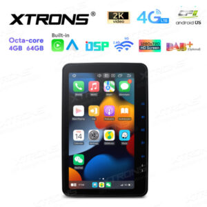 TX122L 10,1 Zoll drehbares QLED-Display Doppel-DIN-Android-Autoradio Octa-Core-Prozessor 4 GB RAM und 64 GB ROM – Bild 17