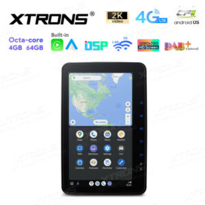 TX122L 10,1 Zoll drehbares QLED-Display Doppel-DIN-Android-Autoradio Octa-Core-Prozessor 4 GB RAM und 64 GB ROM – Bild 18
