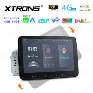 TX122L 10,1 Zoll drehbares QLED-Display Doppel-DIN-Android-Autoradio Octa-Core-Prozessor 4 GB RAM und 64 GB ROM – Bild 3
