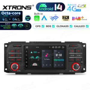Android Autoradio Xtrons PX54WRJLGS 5-Zoll-Navigations-Multimedia für Chryslert / Jeep / Dodge – Bild 16