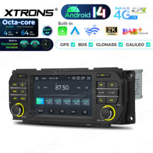 Android Autoradio Xtrons PX54WRJLGS 5-Zoll-Navigations-Multimedia für Chryslert / Jeep / Dodge – Bild 9