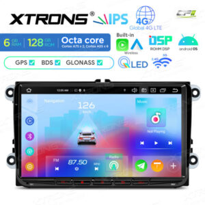 IXA94MTVL 9-Zoll-QLED-Display Android-Autoradio-Multimedia-Player Octa-Core-Prozessor 6 GB RAM und 128 GB ROM Individuelle Passform für VW, Skoda und SEAT – Bild 5