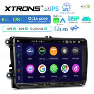 IXA94MTVL 9-Zoll-QLED-Display Android-Autoradio-Multimedia-Player Octa-Core-Prozessor 6 GB RAM und 128 GB ROM Individuelle Passform für VW, Skoda und SEAT – Bild 11