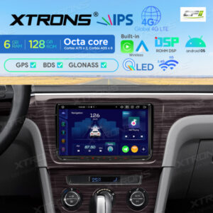 Alternative view of IXA94MTVL 9-Zoll-QLED-Display Android-Autoradio-Multimedia-Player Octa-Core-Prozessor 6 GB RAM und 128 GB ROM Individuelle Passform für VW, Skoda und SEAT