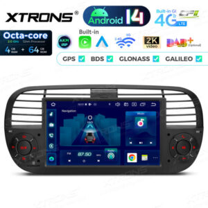 PX7450FBL 7 Zoll Octa Core 4 + 64 GB Global 4G LTE Android 14 Autoradio Multimedia Player Custom Fit für Fiat – Bild 8