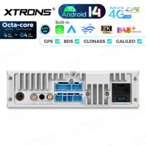PX7450FBL 7 Zoll Octa Core 4 + 64 GB Global 4G LTE Android 14 Autoradio Multimedia Player Custom Fit für Fiat – Bild 15