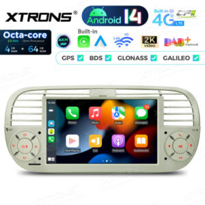 PX7450FCL 7 Zoll Octa Core 4 + 64 GB Global 4G LTE Android 14 Autoradio Multimedia Player Custom Fit für Fiat – Bild 10