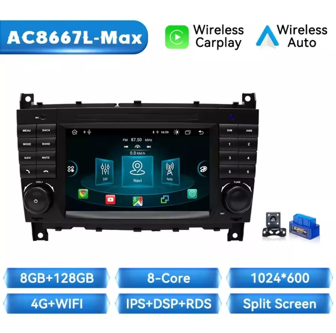 8GB+128GB 8Core+OBD+Kamera