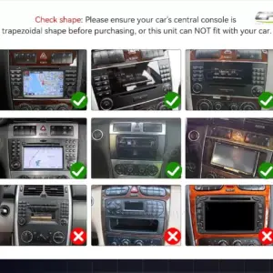 Android Autoradio Xonrich AC8227L Mercedes W209,W203,W463 2GB+16GB – Bild 10