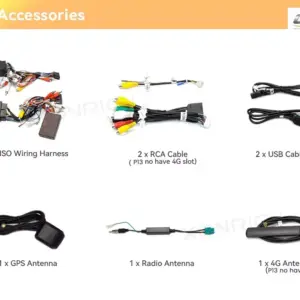 Alternative view of Android Autoradio Xonrich AC8227L Mercedes W209,W203,W463 2GB+16GB