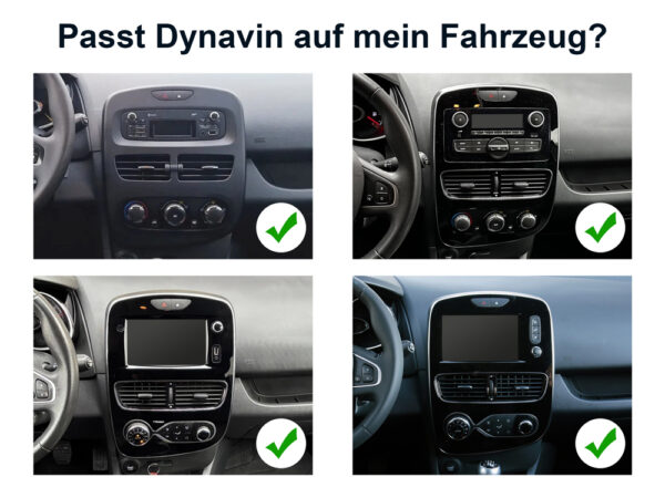 D9-RNCL Premium Android Autoradio für Renault Clio mit 4 x 100W Class-D Verstärker, 9 Zoll Display (hochauflösend), Inkl. Head-up-Display, Apple CarPlay und Android Auto – Bild 2