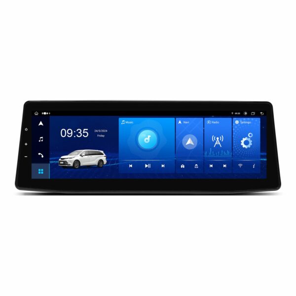 IA54SNT 15,9 Zoll Android Octa Core 8 GB RAM + 128 GB ROM Autoradio Multimedia Player mit 2488 * 720 HD-Bildschirm Individuell passend für TOYOTA SIENNA