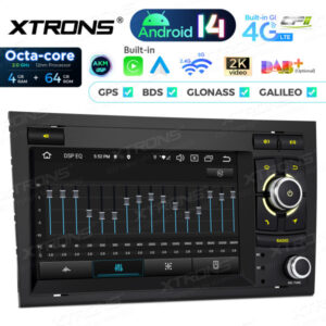 PX74A4AL 7-Zoll-Android-14-Autoradio-Navigationssystem mit integriertem CarPlay und Android Auto und DSP Custom Fit für Audi und SEAT Abverkauf – Bild 13