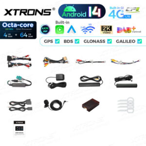 PX74A4AL 7-Zoll-Android-14-Autoradio-Navigationssystem mit integriertem CarPlay und Android Auto und DSP Custom Fit für Audi und SEAT Abverkauf – Bild 17