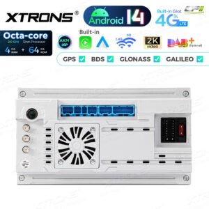 PX72QSFBL 7 Zoll Octa Core 4 + 64 GB Global 4G LTE Android Autoradio Multimedia Player Custom Fit für Ford – Bild 14