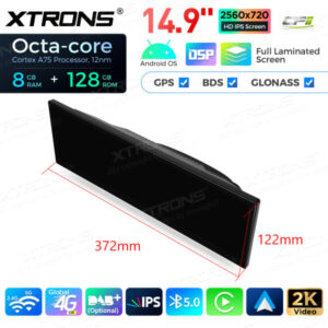 QLBH44THNBR3 14,9 Zoll Octa Core 8 + 128 GB Global 4G LTE Android Autoradio Multimedia Player mit vollständig laminiertem 2K IPS-Bildschirm für BMW 3/4 Series M3 M4 NBT RHD Rechtslenker – Bild 10