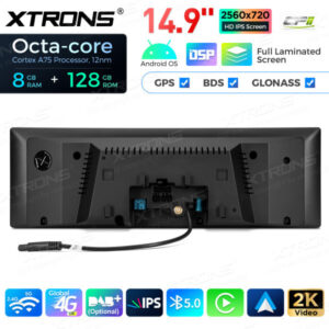 QLBH44X5NB 15 Zoll Octa Core 8 + 128 GB Global 4G LTE Android Autoradio Multimedia Player mit vollständig laminiertem 2K IPS-Bildschirm für BMW X5 / X6 NBT – Bild 9