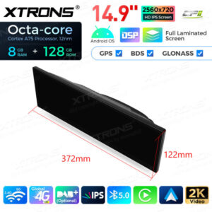 QLBH44X5NB 15 Zoll Octa Core 8 + 128 GB Global 4G LTE Android Autoradio Multimedia Player mit vollständig laminiertem 2K IPS-Bildschirm für BMW X5 / X6 NBT – Bild 10