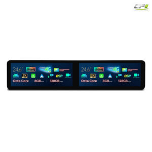 QLM1450CT 24,6 Zoll Octa Core 8 + 128 GB Global 4G LTE Android Autoradio Multimedia Player mit vollständig laminiertem Bildschirm für Mercedes-Benz C-Klasse W205 / GLC-Klasse X253 / V-Klasse W446 / X-Klasse W470 – Bild 3