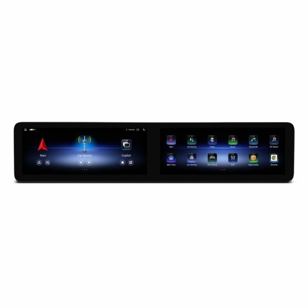 QLM1450CT 24,6 Zoll Octa Core 8 + 128 GB Global 4G LTE Android Autoradio Multimedia Player mit vollständig laminiertem Bildschirm für Mercedes-Benz C-Klasse W205 / GLC-Klasse X253 / V-Klasse W446 / X-Klasse W470