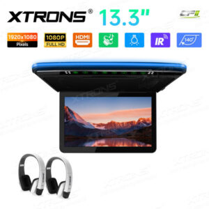 CM136HDS 13,3-Zoll-FHD-Ultradünner digitaler TFT-Monitor im 16:9-Dach mit eingebauten Stereolautsprechern und HD-Eingang – Bild 9