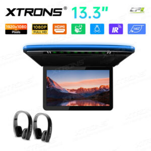 CM136HDS 13,3-Zoll-FHD-Ultradünner digitaler TFT-Monitor im 16:9-Dach mit eingebauten Stereolautsprechern und HD-Eingang – Bild 10