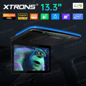 CM136HDS 13,3-Zoll-FHD-Ultradünner digitaler TFT-Monitor im 16:9-Dach mit eingebauten Stereolautsprechern und HD-Eingang – Bild 3